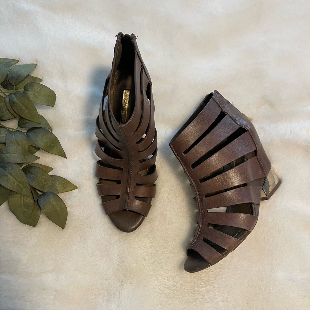 BCBGeneration Brown Wedges